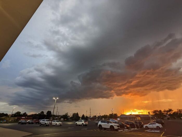 Went In The Store On A Clear Day, Came Out 30 Minutes Later To This