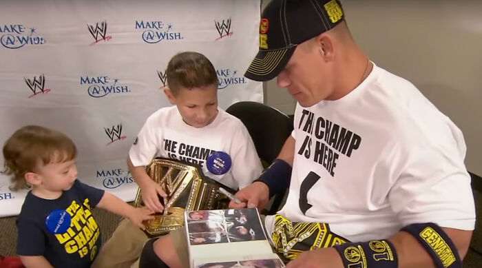 Wrestler John Cena Sets New Record For Most Make-A-Wish Foundation Dreams Fulfilled