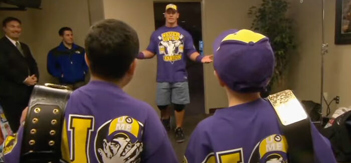 Wrestler John Cena Sets New Record For Most Make-A-Wish Foundation Dreams Fulfilled