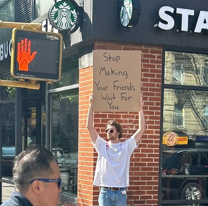 Clever-Dude-With-Sign-Protesting-Annoying-Things