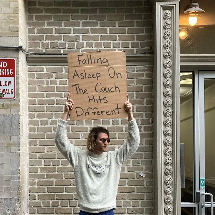 Clever-Dude-With-Sign-Protesting-Annoying-Things