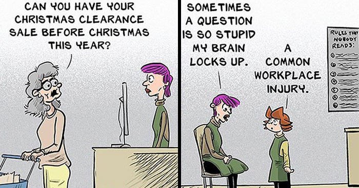 50 Comics About Everyday Conversations And Jobs In Retail By Stephen Beals (New Pics)