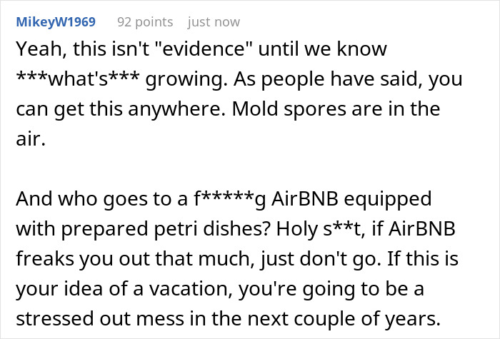 Airbnb Guest Tests Air Quality Due To Mold Smell As The Host Denied The Issue, Gets Alarming Results