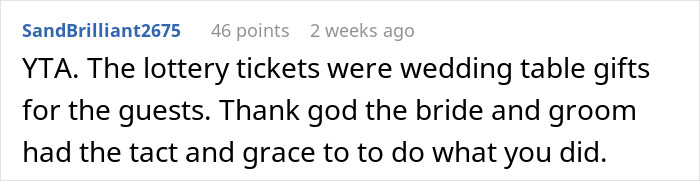 Lottery Win Turns Sour After Friend Asks How Much They&rsquo;ll Be Giving Away To Newlyweds