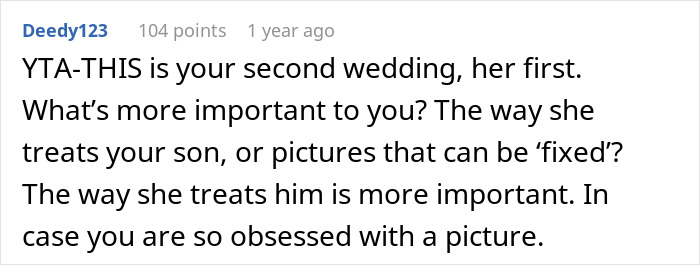 "She Hasn't Stopped Crying": Man Cancels Honeymoon After Wife Edited His Son Out Of Wedding Pics