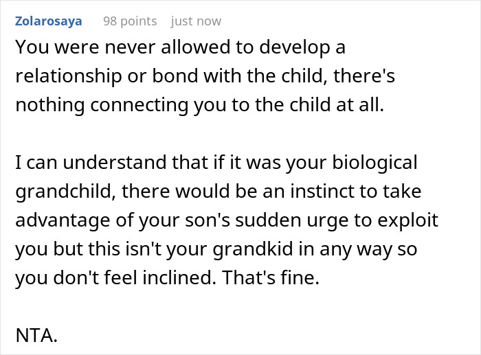 Guy Never Permitted Grandparents To Babysit His Kid, Asks For Help After Divorce But They Refuse