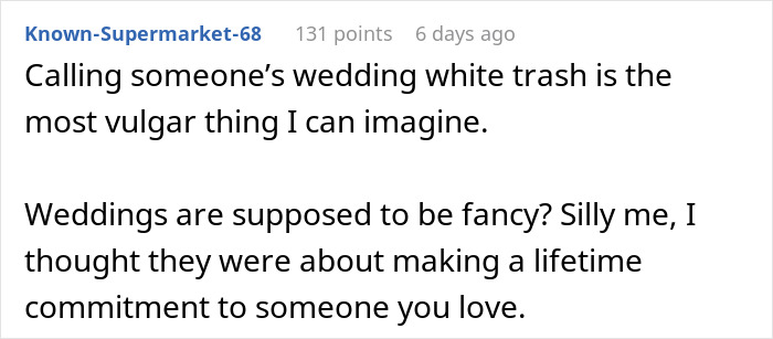 Man Blasts Coworker&rsquo;s Choice Of Wedding Food, Calls It &ldquo;White Trash&rdquo;