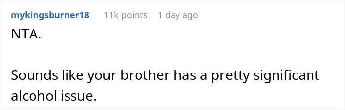 Family Livid Daughter Didn't Inform Them That There Would Be No Alcohol At Her House Family Livid Daughter Didn't Inform Them That There Would Be No Alcohol At Her House