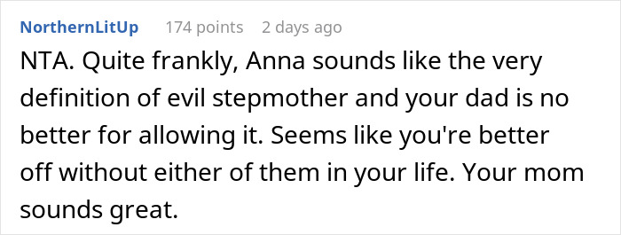 Teen Called A &ldquo;Selfish Brat&rdquo; For Exposing Why Dad And Stepmom Excluded Her From Wedding