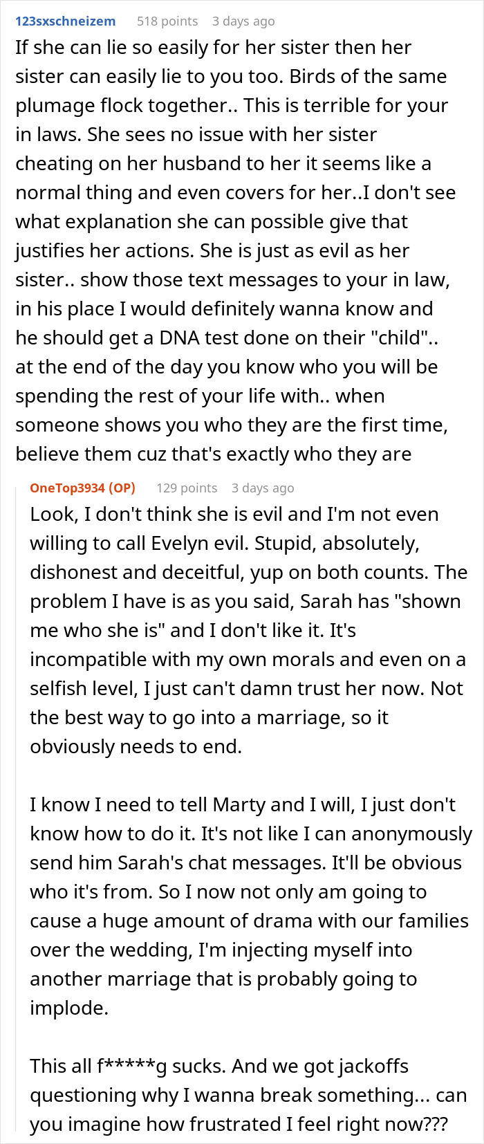 &ldquo;I Find It Repulsive&rdquo;: Guy Cancels Wedding After Uncovering Fianc&eacute;e And Her Sister&rsquo;s Secret