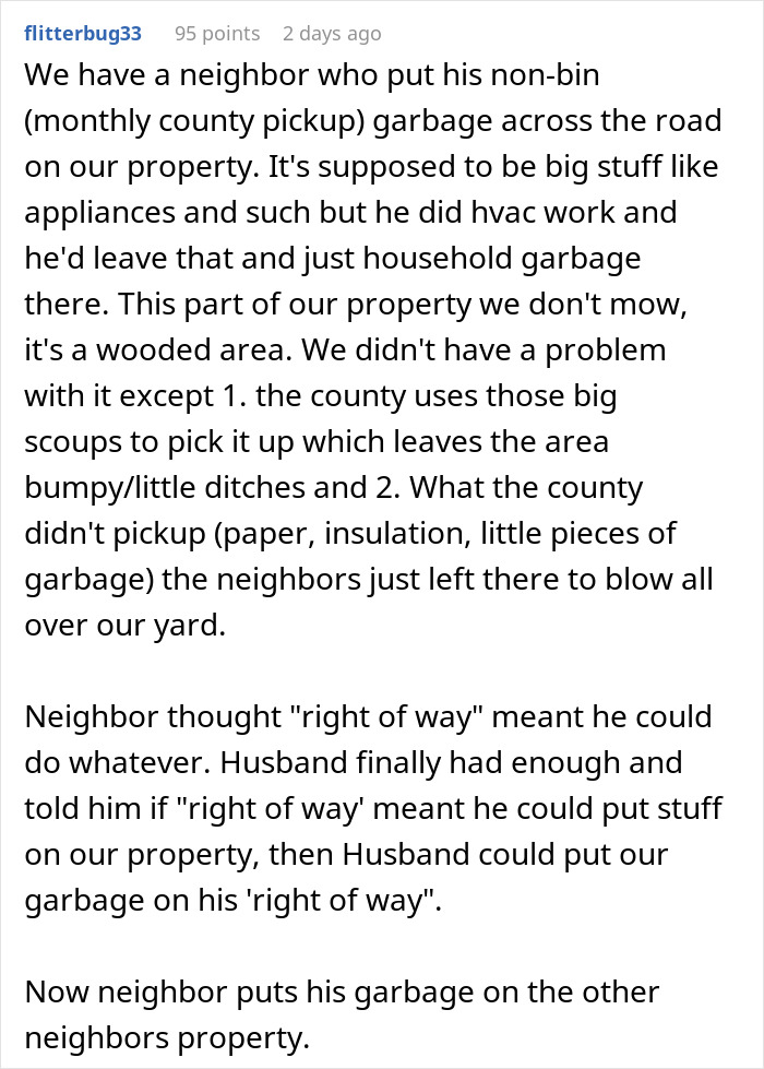 “I Won”: Woman Puts A Stop To Neighbor's Kids Trashing The Sidewalk By Beating Them At Their Game “I Won”: Woman Puts A Stop To Neighbor's Kids Trashing The Sidewalk By Beating Them At Their Game