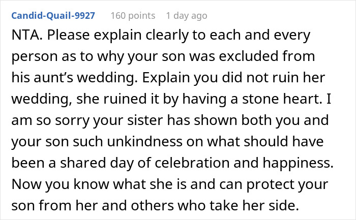 Man Guilted For Leaving Sister&rsquo;s Wedding Over Son&rsquo;s Exclusion, Asks The Internet For Help