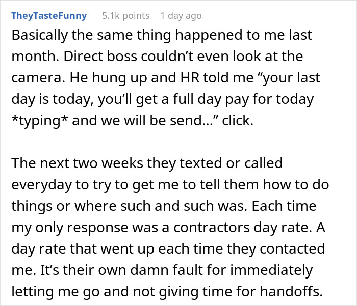 &ldquo;And Today Is Your Last Day&rdquo;, Boss Says To Worker, Deleting Her From System And Booting From Call
