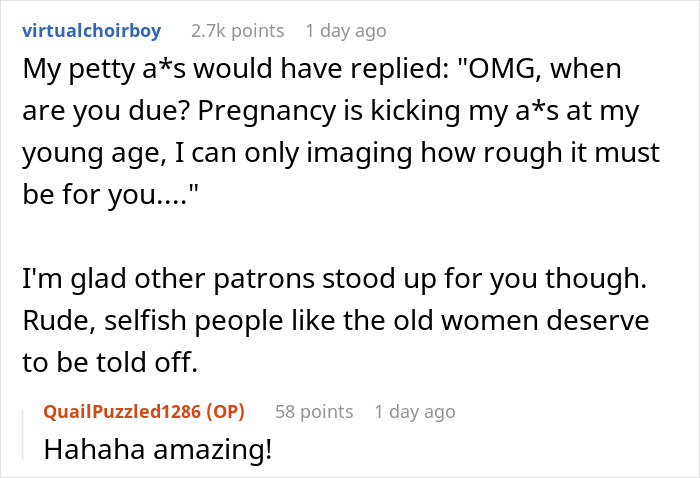 Folks Jump In To Protect Pregnant Woman Who&rsquo;s Aggressively Confronted By An Elderly Karen