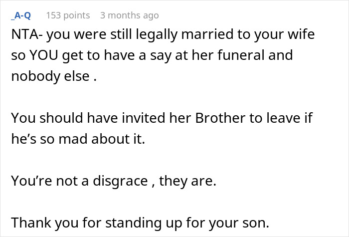 Family Drama Kicks Off When Dad Sits Together With &lsquo;Disowned&rsquo; Gay Son At Wife&rsquo;s Funeral