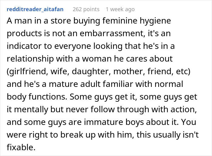 Man Refuses To Get Tampons For His Girlfriend, Gets What He Deserves