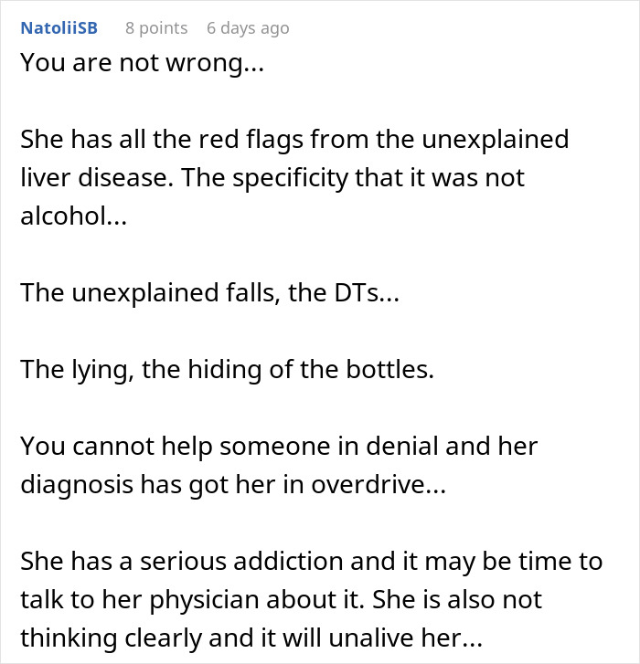 Man Asks For Advice After His Supposedly Sober Wife Turns Out To Be An Alcoholic