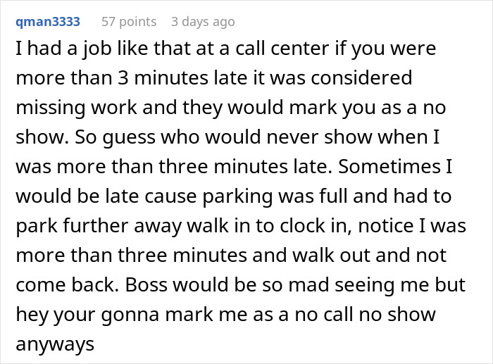 Dream Employee Turns Sour After New Manager Puts In Strict Lateness Rules, Makes Them Regret It