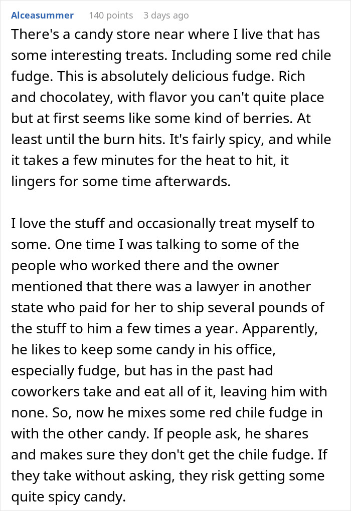 Mom Demands Stranger Share Her Candy With Her Kid, Regrets It After The Kid's Face Goes Red