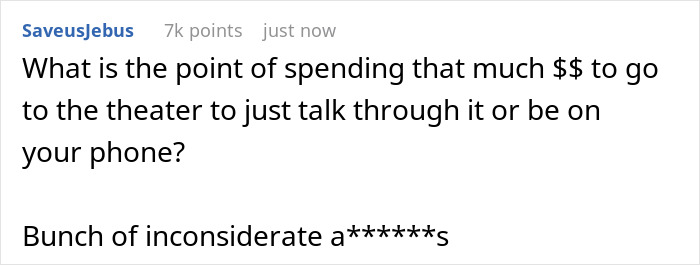 “Went To Cinema, Got Called ‘Negative’ For Asking 3 People To Stop Talking And Using Their Phones” “Went To Cinema, Got Called ‘Negative’ For Asking 3 People To Stop Talking And Using Their Phones”