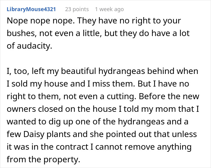 &ldquo;Bought The Property, Landscaping Included&rdquo;: Woman Shocked By Ex-Homeowner&rsquo;s Request 2 Years Later