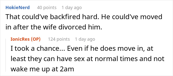 Guy Tells Wife About Her Husband&rsquo;s Affair Because It Was Interrupting His Sleep