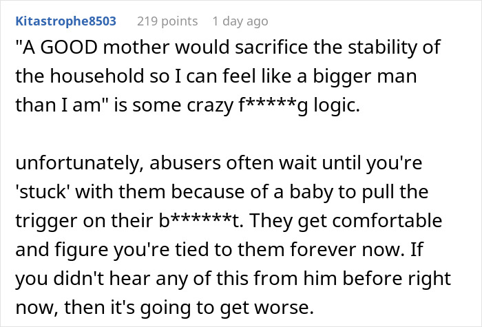 Pregnant Woman Gives Spouse A Wake-Up Call Over His Idea Of Her Being A Stay-At-Home Mom