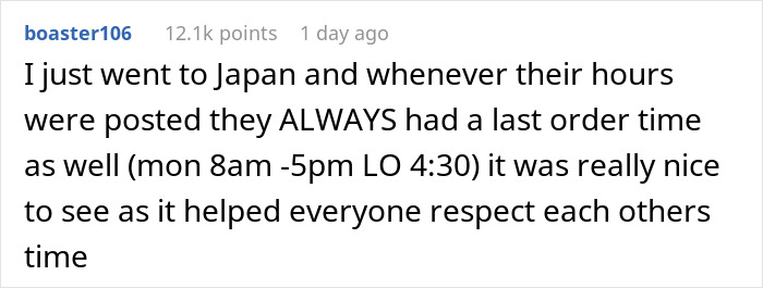 Woman Doesn&rsquo;t Get What&rsquo;s Wrong With Going To A Restaurant Before Closing, Gets A Reality Check