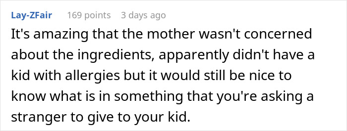 Mom Demands Stranger Share Her Candy With Her Kid, Regrets It After The Kid's Face Goes Red