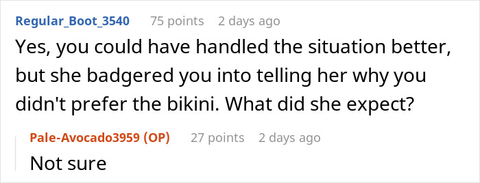 Woman Packs Her Bags And Leaves After Friend Tells Her What She Really Thinks About Her In A Bikini Woman Packs Her Bags And Leaves After Friend Tells Her What She Really Thinks About Her In A Bikini