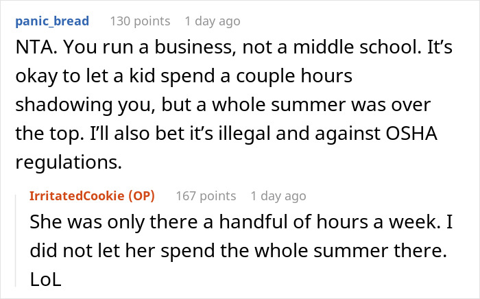 Woman Can’t Stand Niece “Helping” Her Out In Bakery, Family Drama Ensues Woman Can’t Stand Niece “Helping” Her Out In Bakery, Family Drama Ensues