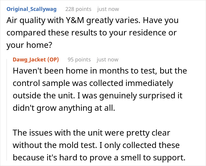 Airbnb Guest Tests Air Quality Due To Mold Smell As The Host Denied The Issue, Gets Alarming Results