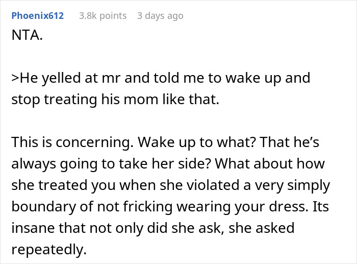 Woman's Fianc&eacute; Lets His Mom Try On Her Wedding Dress, Knowing She Would Be Livid, Drama Ensues