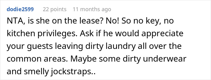 &ldquo;Your House, Your Rules&rdquo;: The Internet Backs This Person For Banning Roommate&rsquo;s GF From The Kitchen