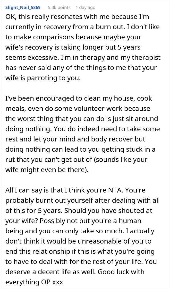 Exhausted Husband Working 84-Hour Weeks Considers Divorce After Wife Won&rsquo;t Go Back To Work