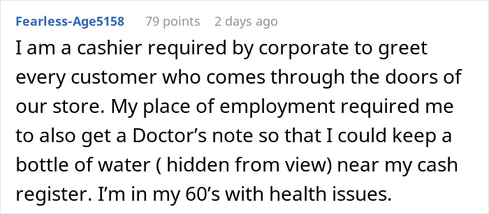 Boss Demands A Doctor’s Note To Allow This Cashier To Drink At The Register, Doc Doesn’t Hold Back Boss Demands A Doctor’s Note To Allow This Cashier To Drink At The Register, Doc Doesn’t Hold Back