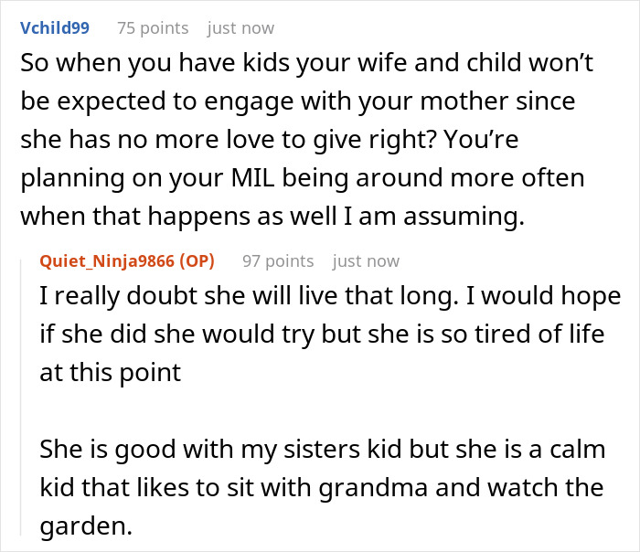 Family Drama Ensues After Wife Keeps Trying To Make MIL Like Her, Husband Tells Her She Never Will