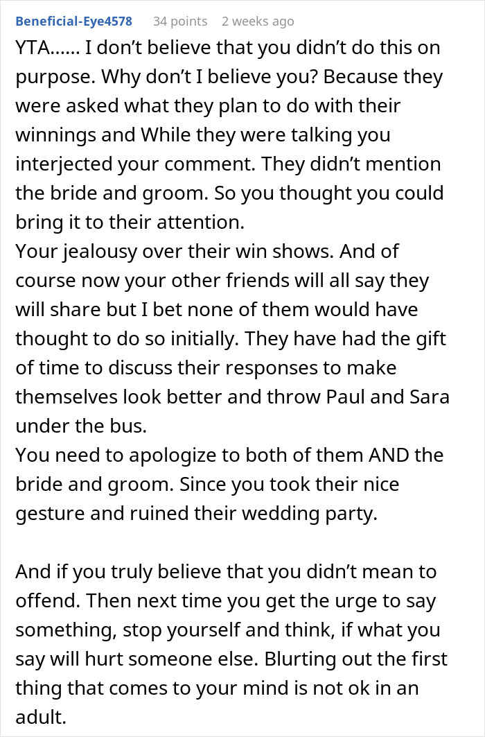 Lottery Win Turns Sour After Friend Asks How Much They&rsquo;ll Be Giving Away To Newlyweds