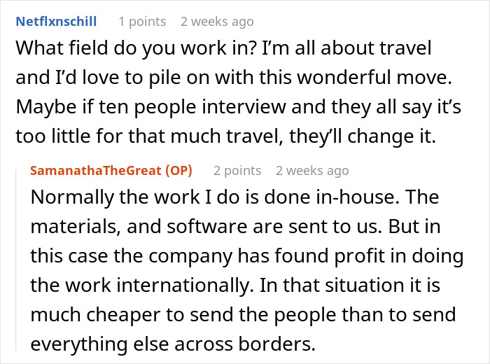 Recruiters Request Woman To Travel 75% Of The Job, She Boldly Requests Doubled Salary For That