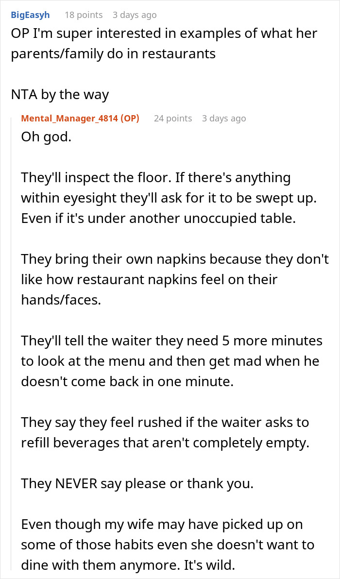 Wife Gets Reality Check After She Sees Husband Compensating Servers For Her Rudeness