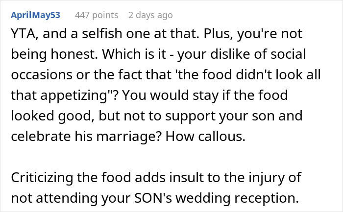 “His Wife Had A Temper He Should Know About”: Parents Berated For Leaving Son’s Wedding Early “His Wife Had A Temper He Should Know About”: Parents Berated For Leaving Son’s Wedding Early