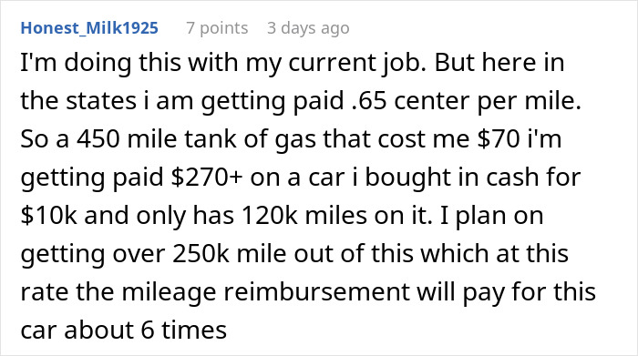 Folks Online Are Giggling Over This IT Guy's Tale As He Makes Company Fund All His Driving Costs Folks Online Are Giggling Over This IT Guy's Tale As He Makes Company Fund All His Driving Costs