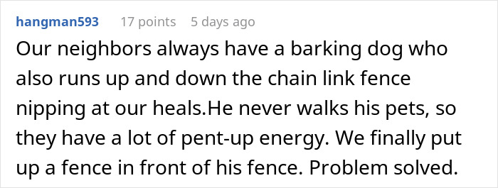 "Neighbor Doesn't Like Me Using My Own Garden"