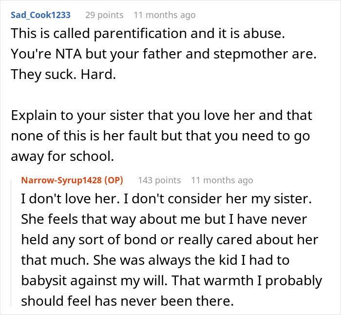 “What I Wanted Wasn’t Important”: Teen Resents Babysitting Her Special Needs Stepsister, Loses It “What I Wanted Wasn’t Important”: Teen Resents Babysitting Her Special Needs Stepsister, Loses It