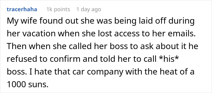 &ldquo;And Today Is Your Last Day&rdquo;, Boss Says To Worker, Deleting Her From System And Booting From Call