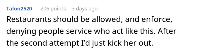 Woman Arrives At Diner, Says &ldquo;I&rsquo;ll Sit Here&rdquo; Gesturing To Table Occupied By Family Of 3