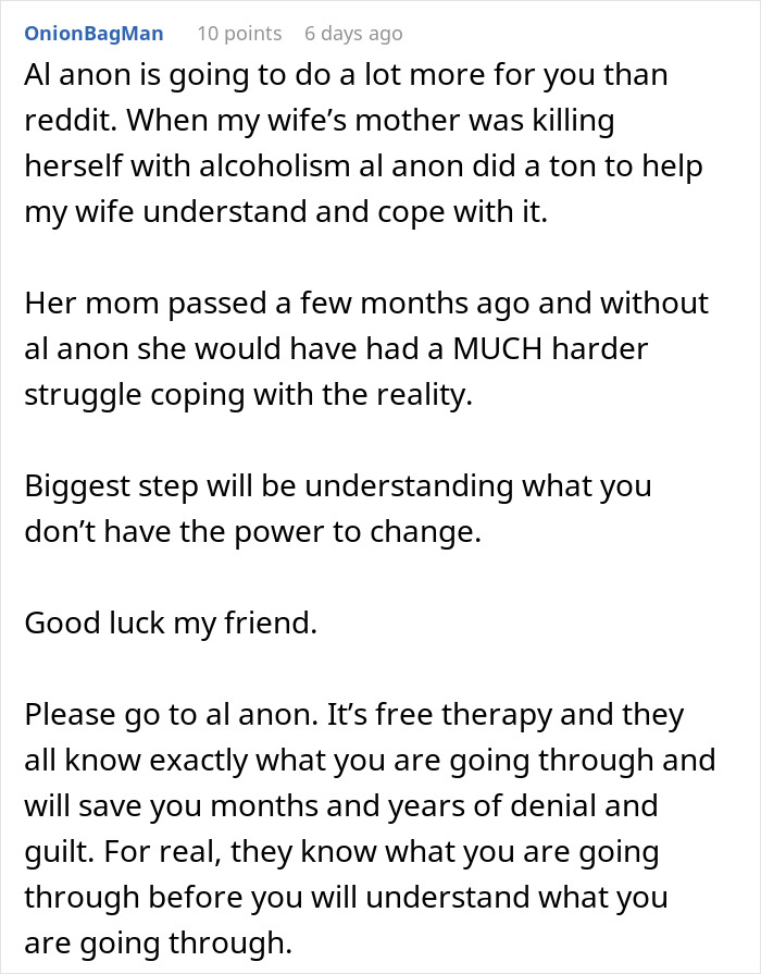 Man Asks For Advice After His Supposedly Sober Wife Turns Out To Be An Alcoholic