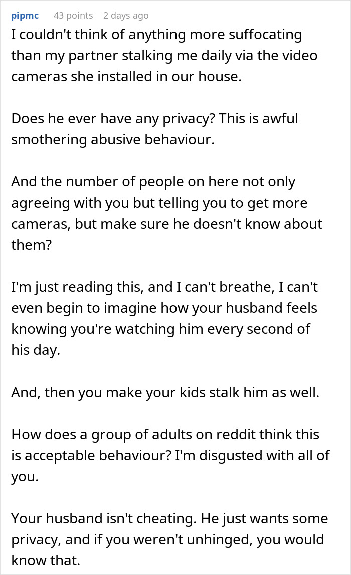 Woman Gets Suspicious After Noticing Cameras Are Glitching Only When Husband&rsquo;s Home Alone