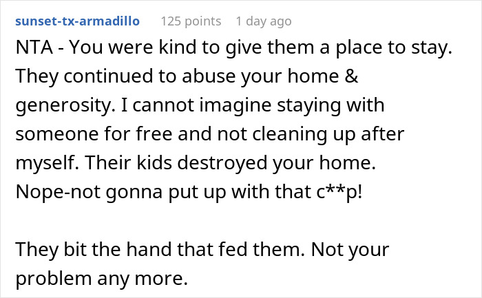 Woman Can't Stand Her BIL's Family Destroying Her Home, Kicks Them Out And Makes Them Homeless Woman Can't Stand Her BIL's Family Destroying Her Home, Kicks Them Out And Makes Them Homeless
