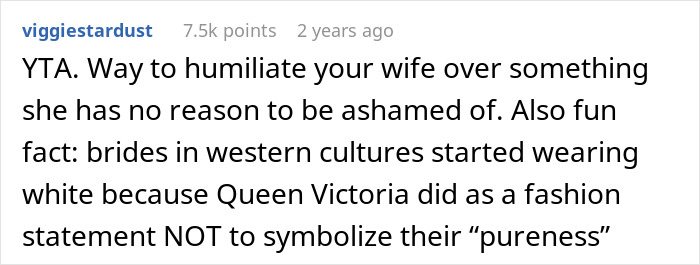 &ldquo;[Am I The Jerk] For Convincing My Girlfriend Not To Wear A White Dress On Our Wedding Day?&rdquo;